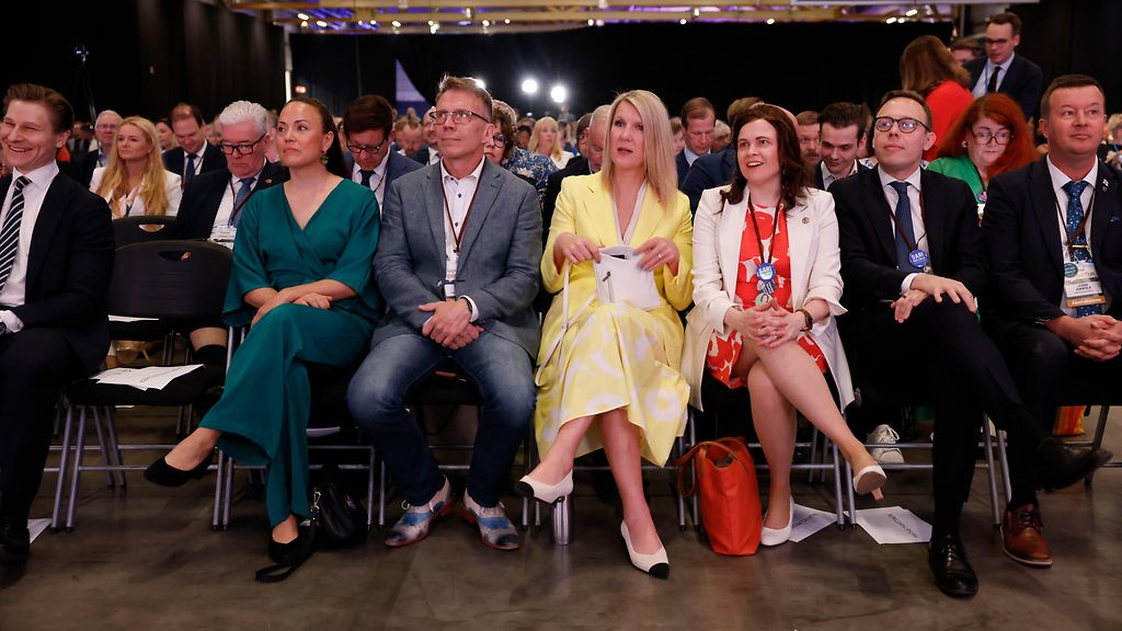 Heidät valitiin kokoomuksen varapuheenjohtajiksi