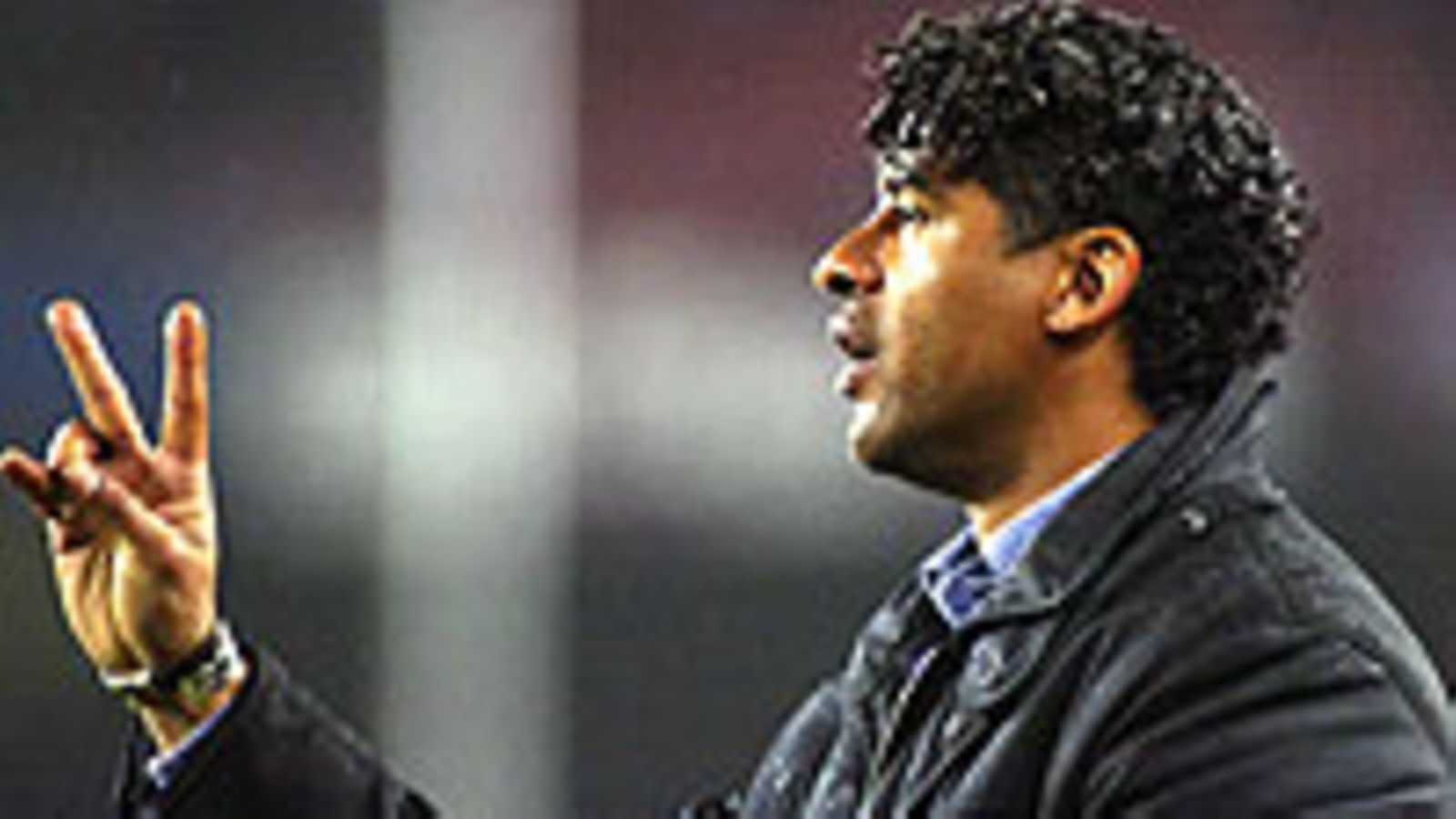 FC Barcelonan Frank Rijkaard, kuva:  Bagu Blanco/Getty Images