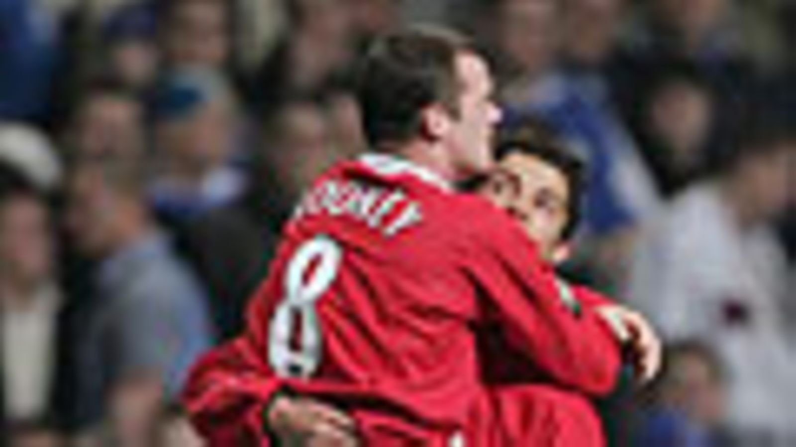 Wayne Rooney ja Cristiano Ronaldo, kuva: Phil Cole