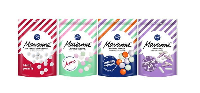 uudistettu marianne-brändi fazer