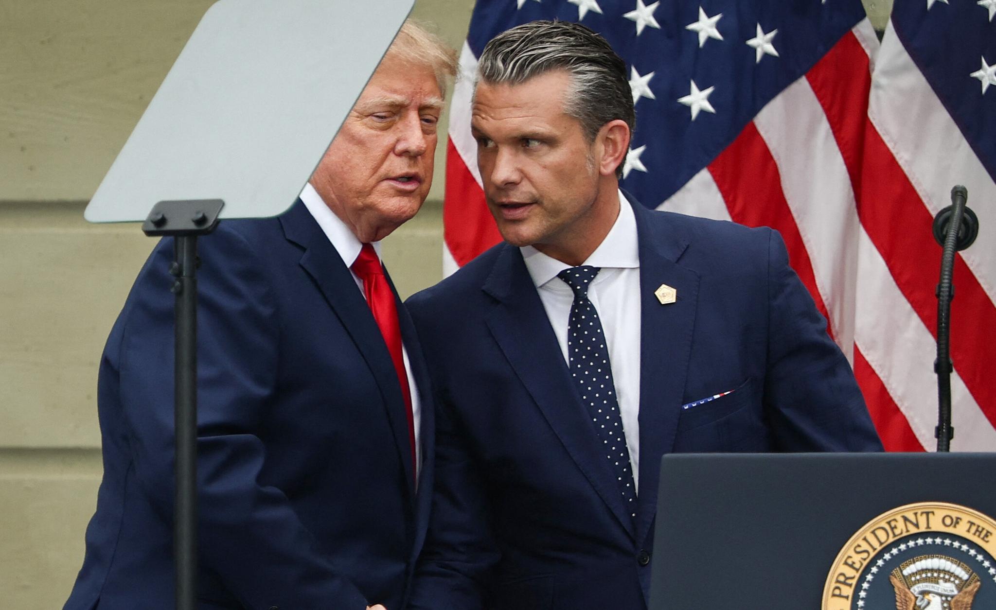 Trump Hegseth koko LK 15.9.2026