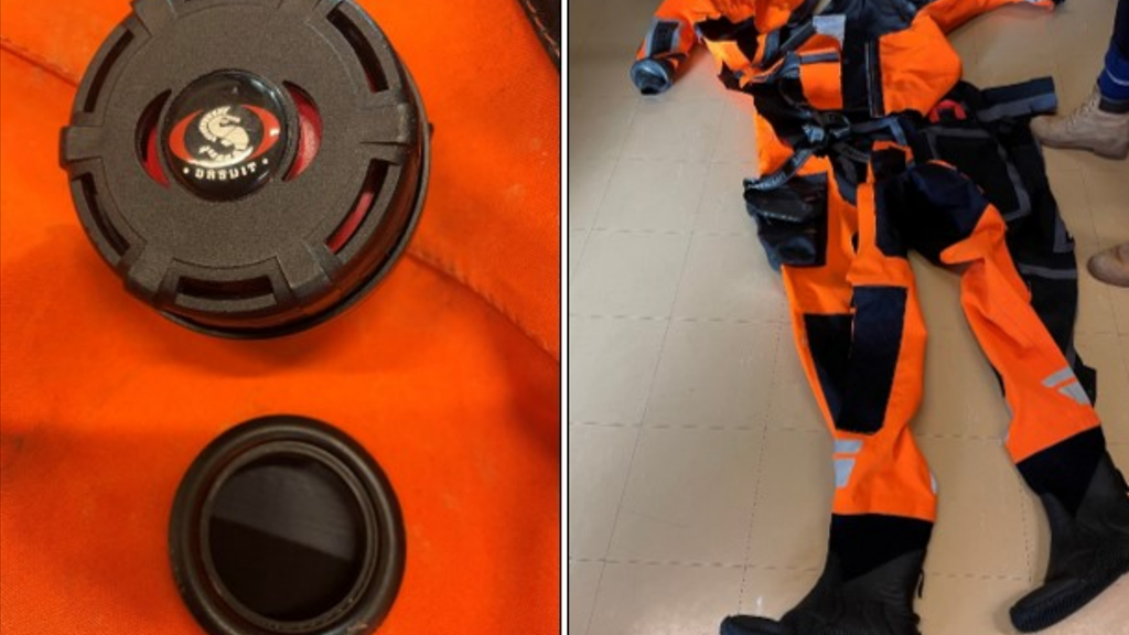 Kuivapuvussa katastrofaalinen vika, kylmään mereen hypännyt kersantti kuoli