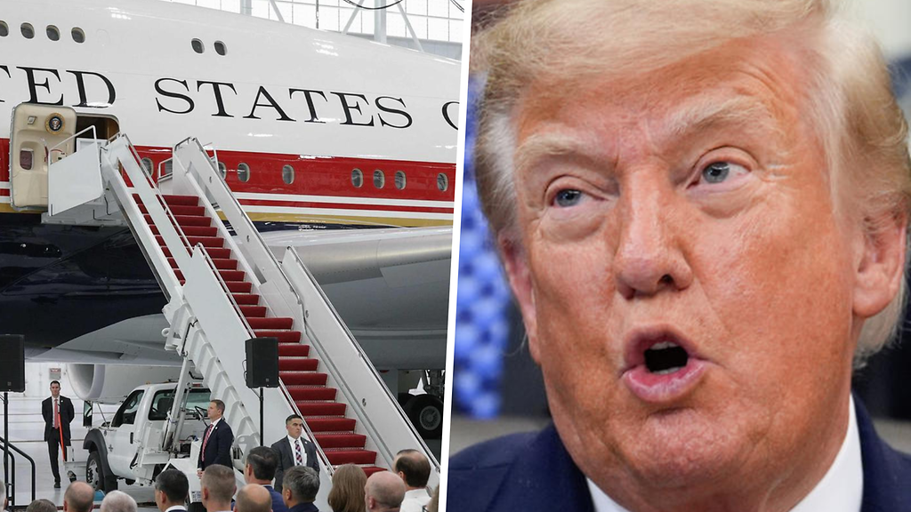 Trumpin luksuskone poistetaan käytöstä "maksimoinnin" ajaksi