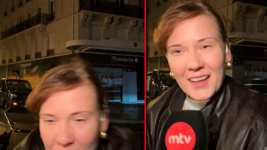MTV:n kirjeenvaihtajalla täpärä tilanne suorassa lähetyksessä
