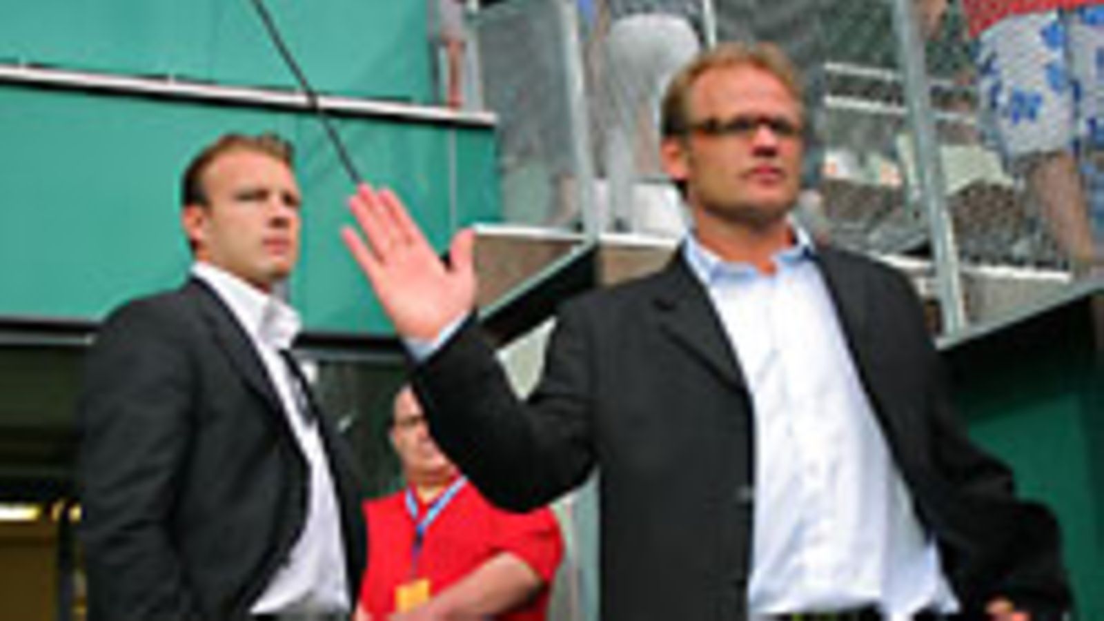 Olivier Suray ja Thierry Pister, kuva: Lauri Ouvinen