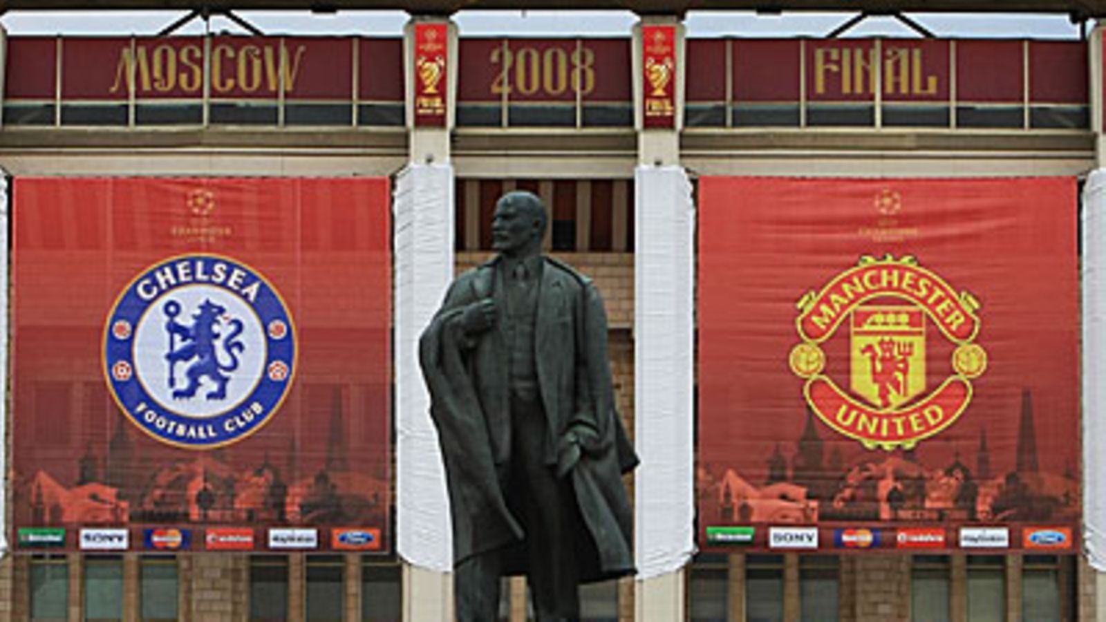 Lenin-patsas Luzhniki-stadionilla, kuva: Jamie McDonald / Getty