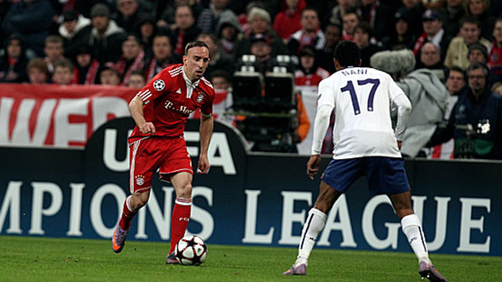 Franck Ribery, Nani, kuva:Getty/Alex Grimm