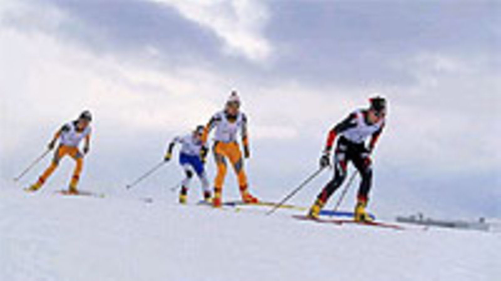 Sprinttihiihtoa, photo: Al Bello /Allsport