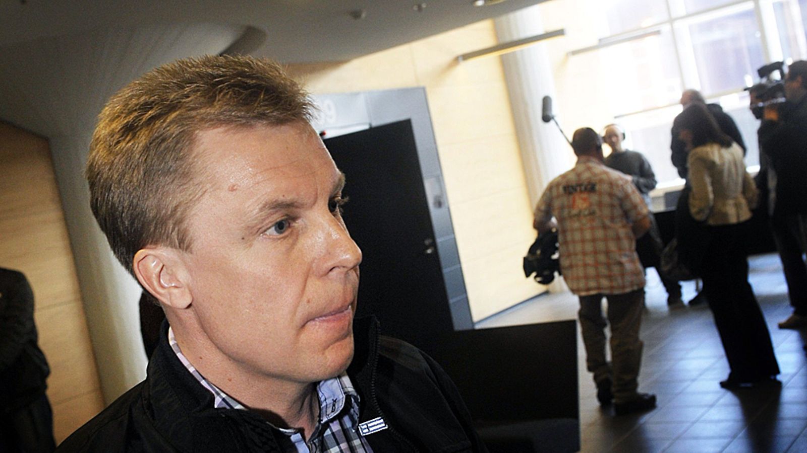 Jari Räsänen STT-oikeudenkäynnissä.