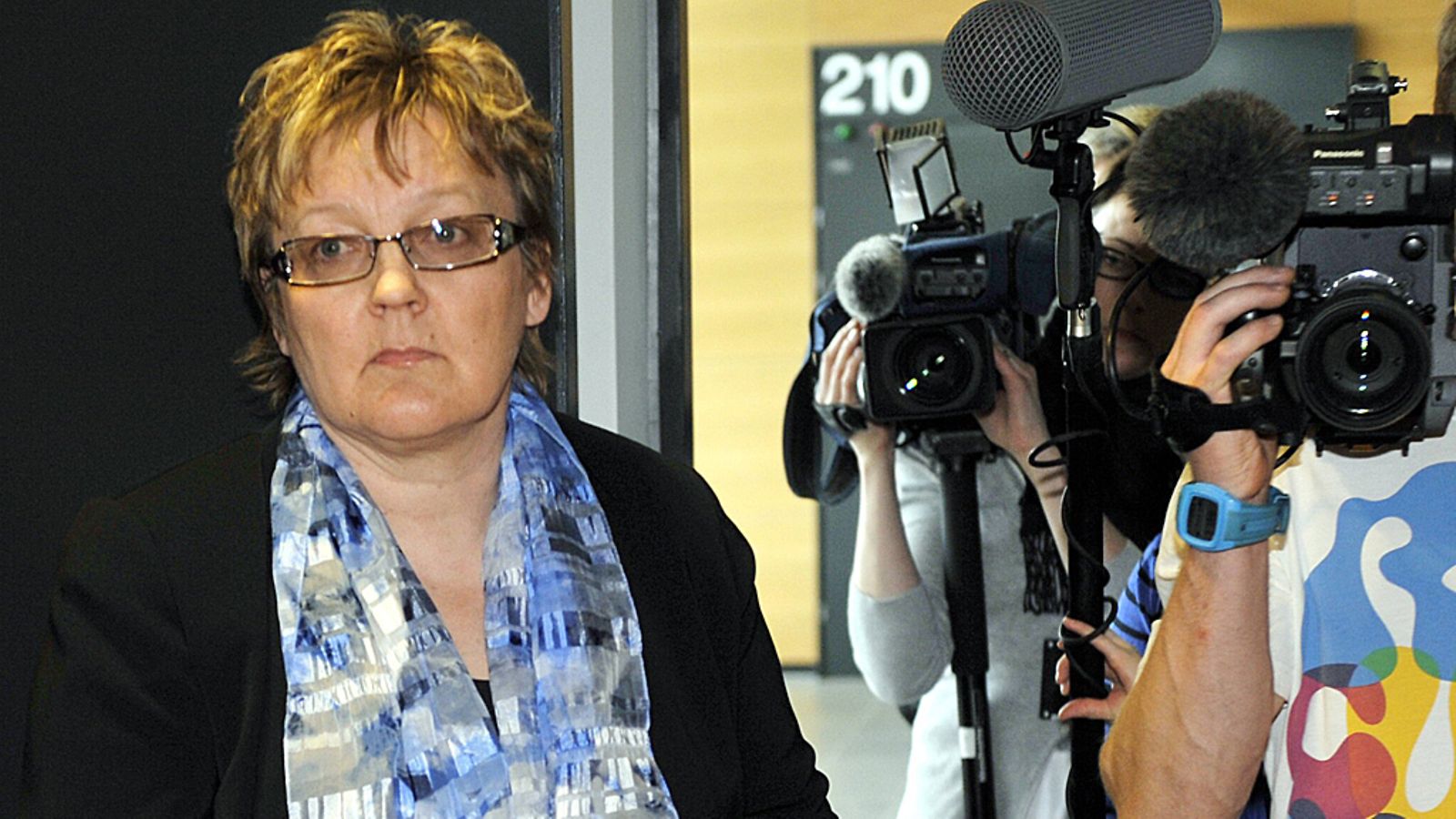 Hiihtoliiton ex-toimitusjohtaja Jari Piiraisen ja Pekka Vähäsöyringin todistaja Pirkko Määtä STT:n dopingoikeudenkäynnissä.
