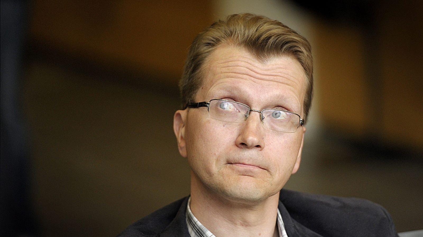 Syyttäjän todistajana kuultava Hiihtoliiton entinen lääkäri Pirkka Mäkelä Helsingin käräjäoikeudessa 23. toukokuuta 2011.