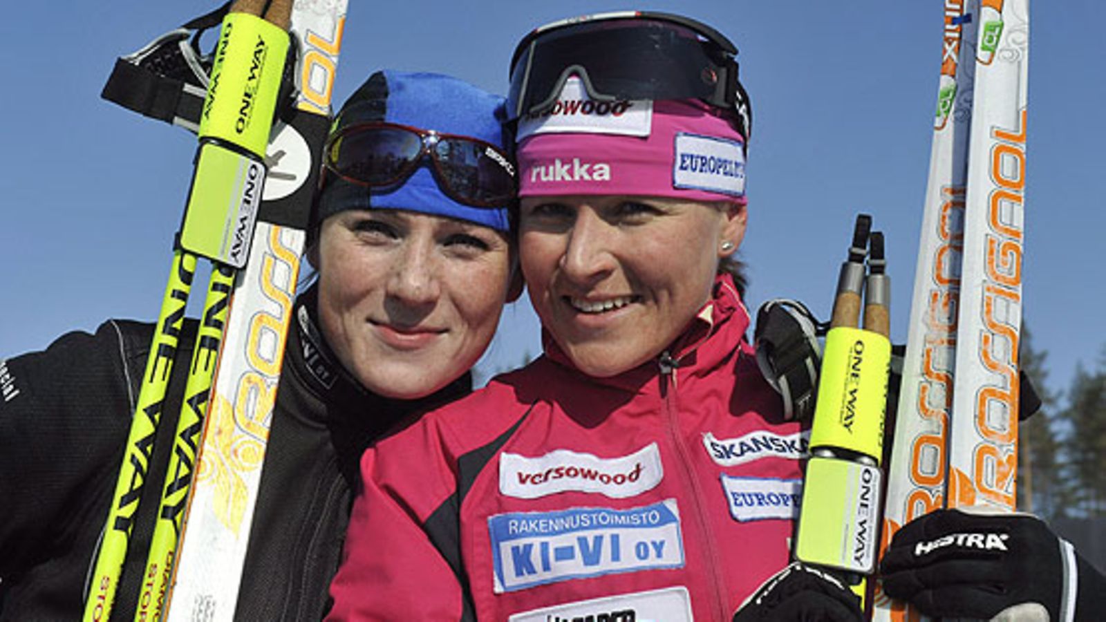 Maija ja Aino-Kaisa Saarinen, kuva: Matti Björkman/Lehtikuva