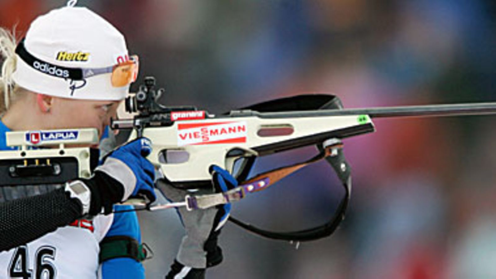 Kaisa Mäkäräinen. Kuva: Christof Köpsel/GETTY.