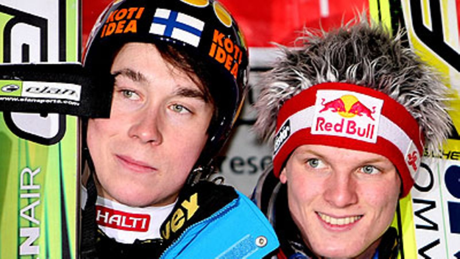 Janne Happonen ja Thomas Morgenstern (Kuva: Koichi Kamoshida/Getty Images)