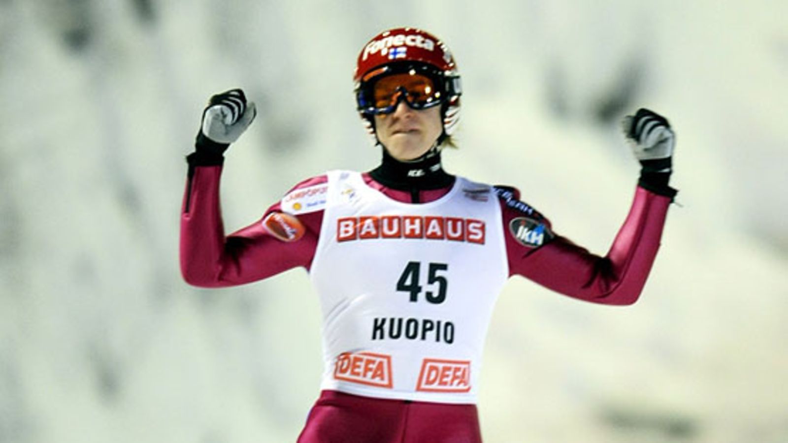Ville Larinto voitti Kuopiossa.