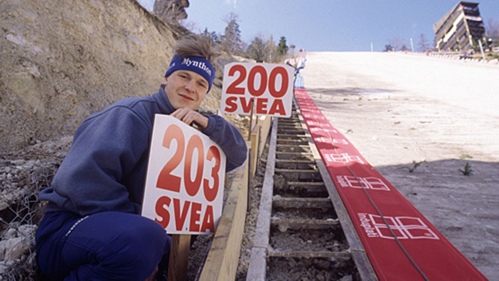 Toni Nieminen, maailmanennätyksen haltija 1994