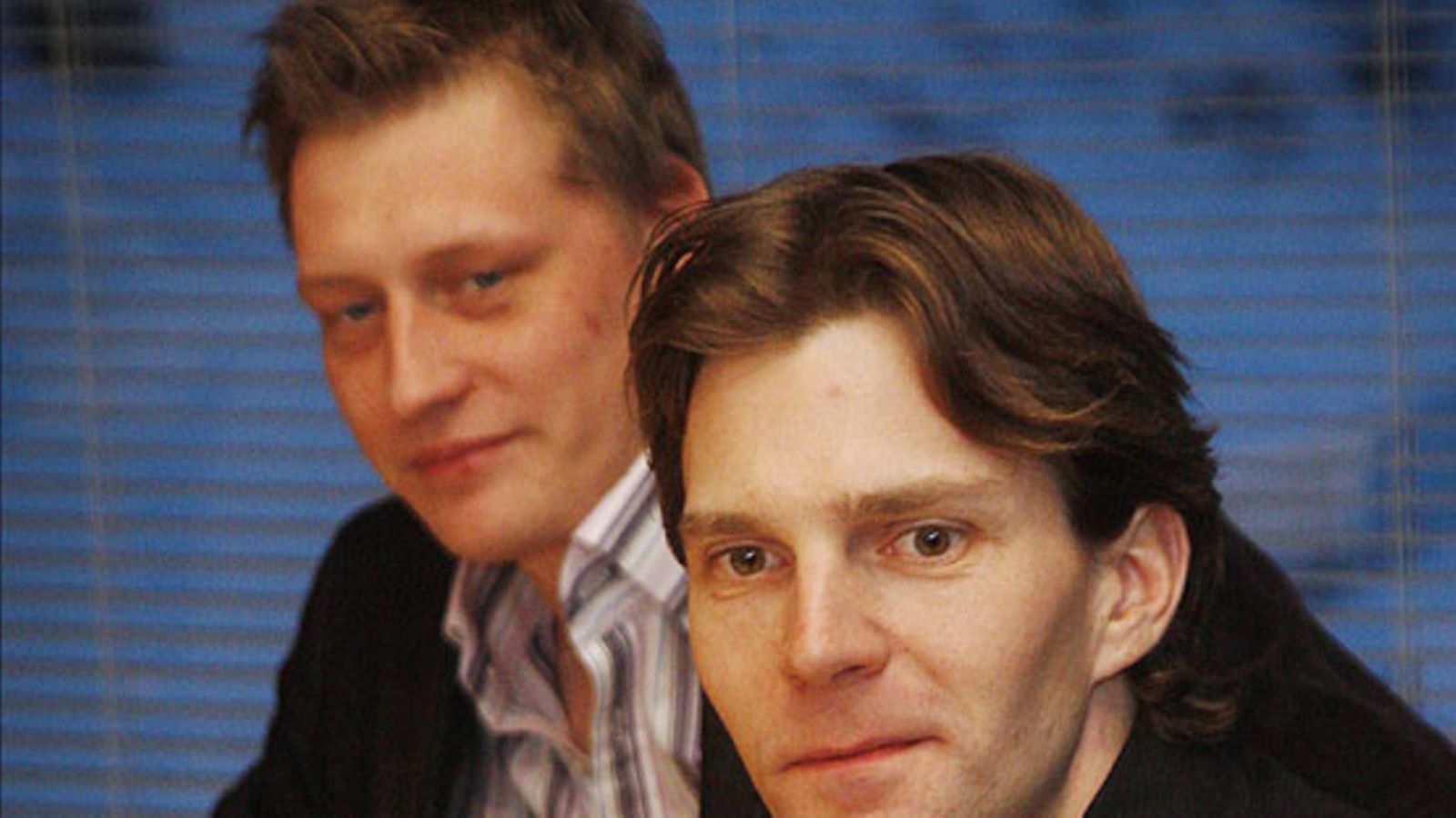 Tommi Nikunen ja Janne Ahonen, kuva: Vesa Moilanen / Lehtikuva