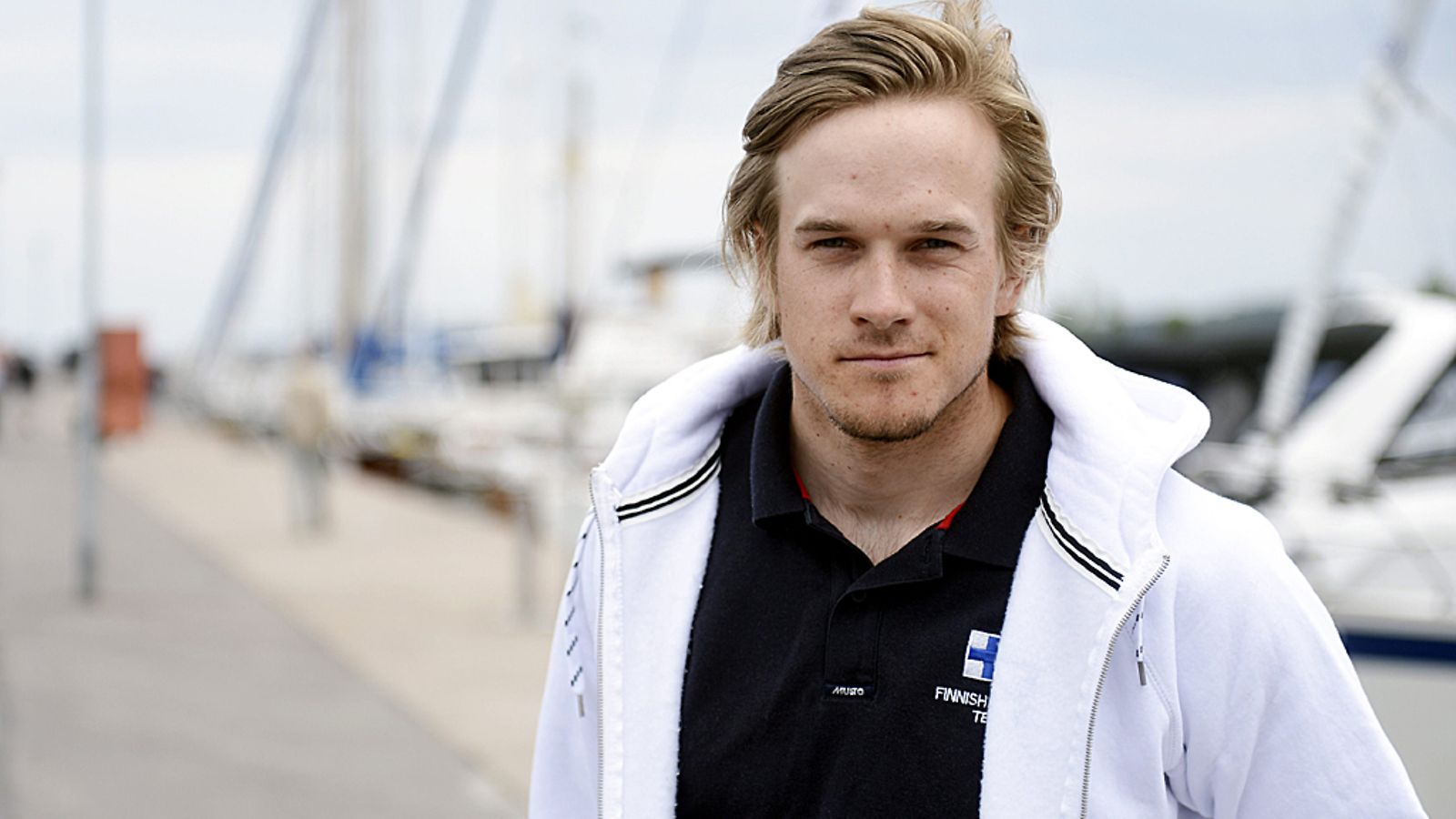 Purjehtija Mattias Lindfors.