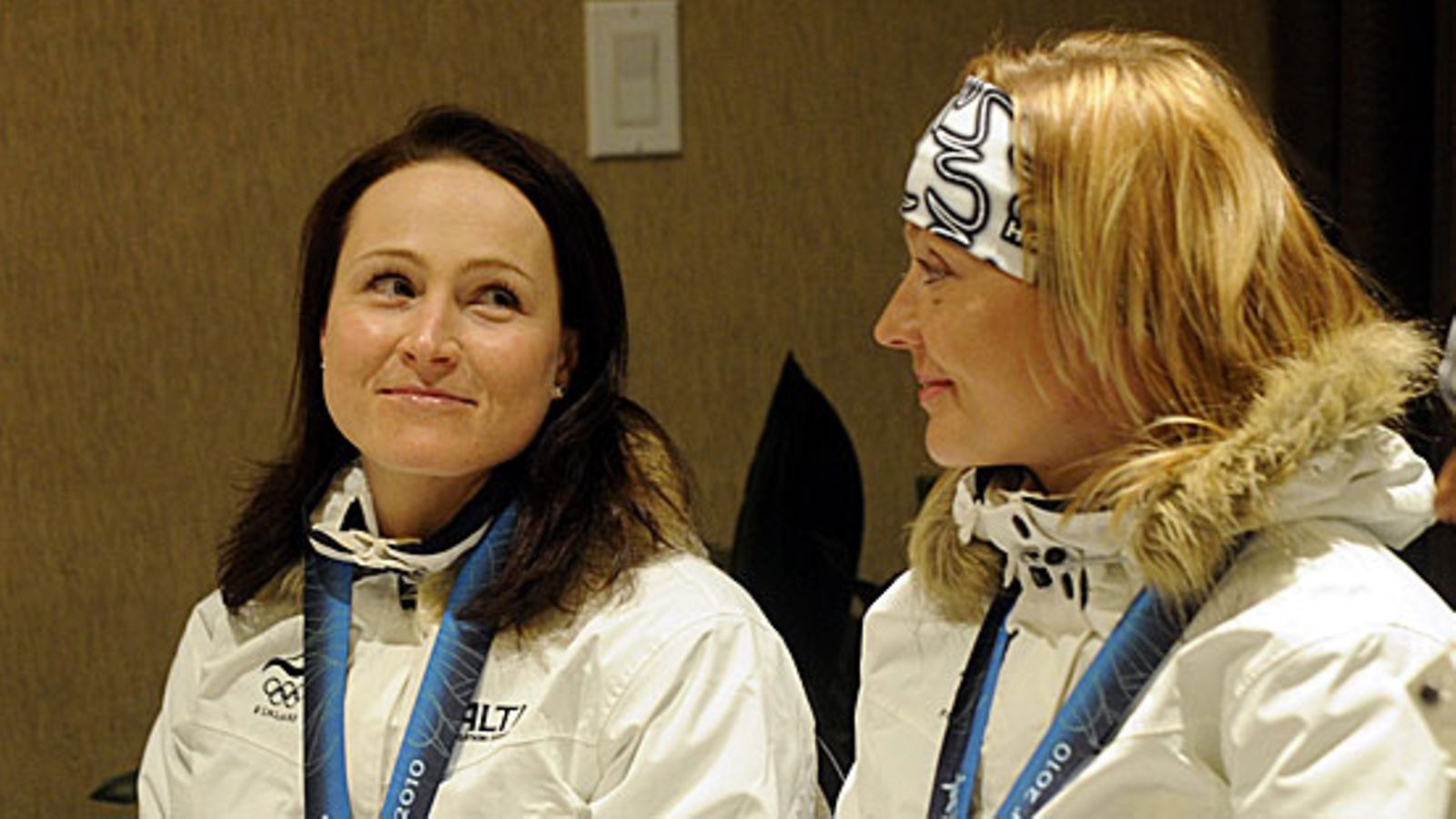 Aino-Kaisa Saarinen ja Virpi Kuitunen, kuva: Antti Aimo-Koivisto/Lehtikuva