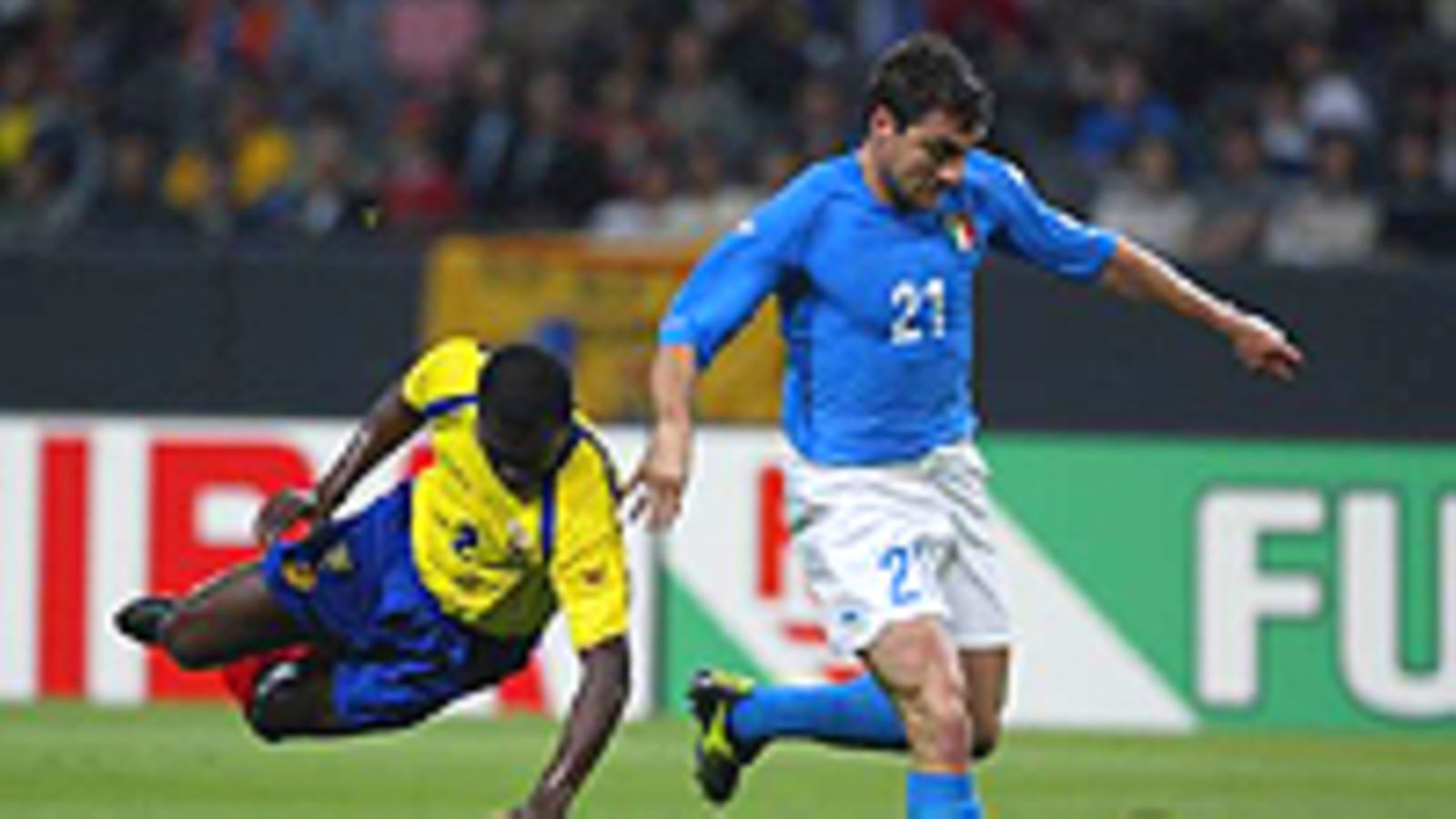 Christian Vieri Italia-Ecuador-ottelussa (Photo: Alex Livesey/Getty Images)