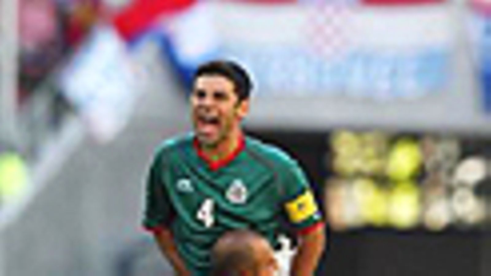 Rarael Marquez ja Oscar Perez, Kroatia-Meksiko (Laurence Griffiths/Getty Images)