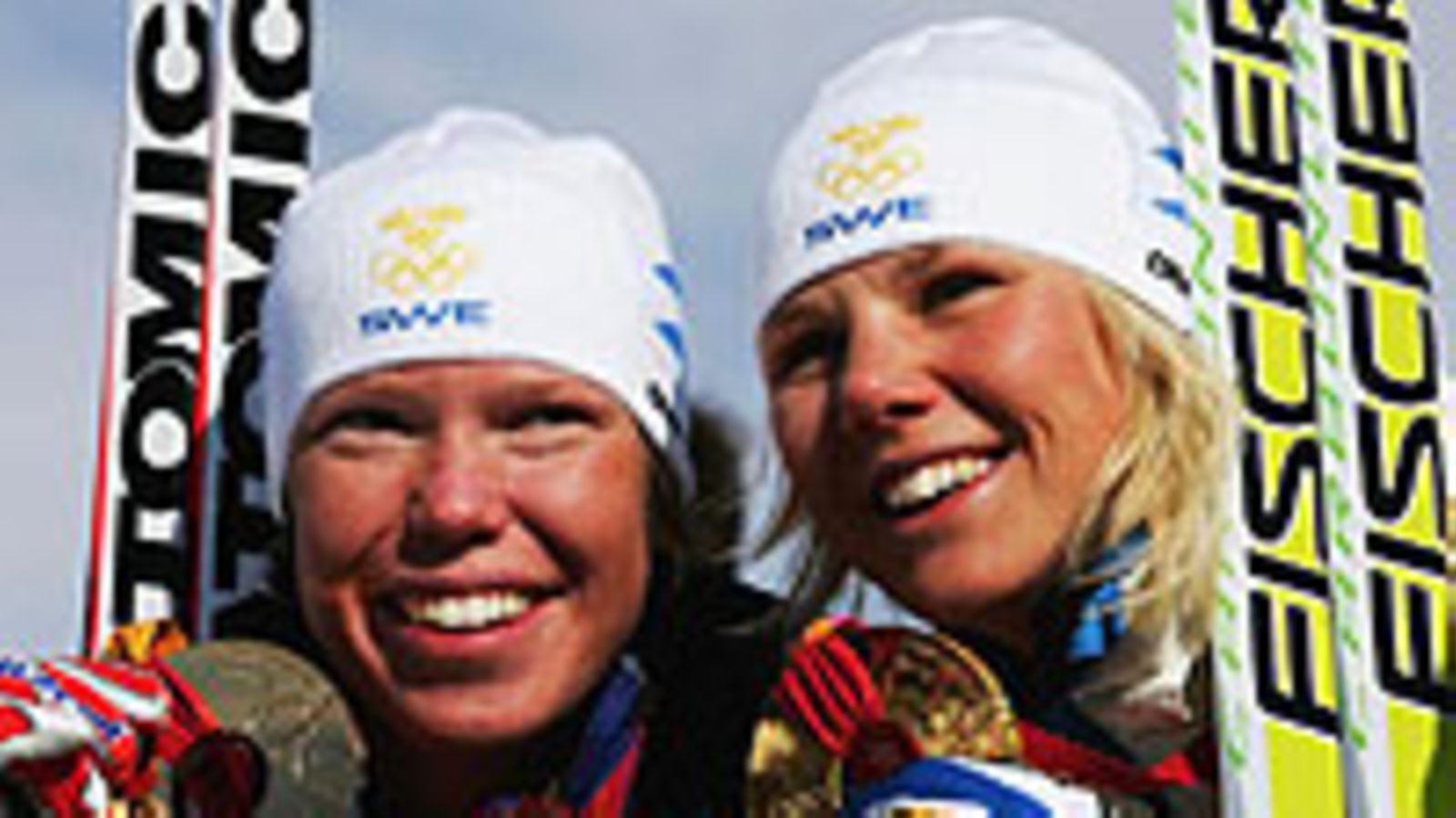 Lina Andersson ja Anna Dahlberg, kuva: Shaun Botterill/Getty Images