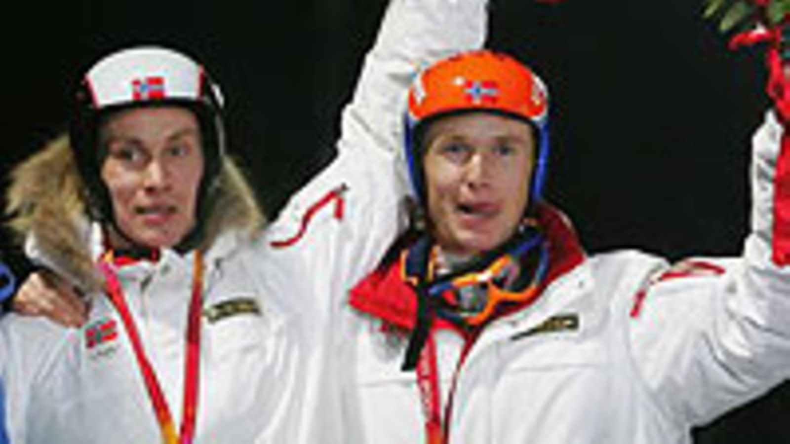 Lars Bystöl ja Roar Ljökelsöy, kuva:Ezra Shaw