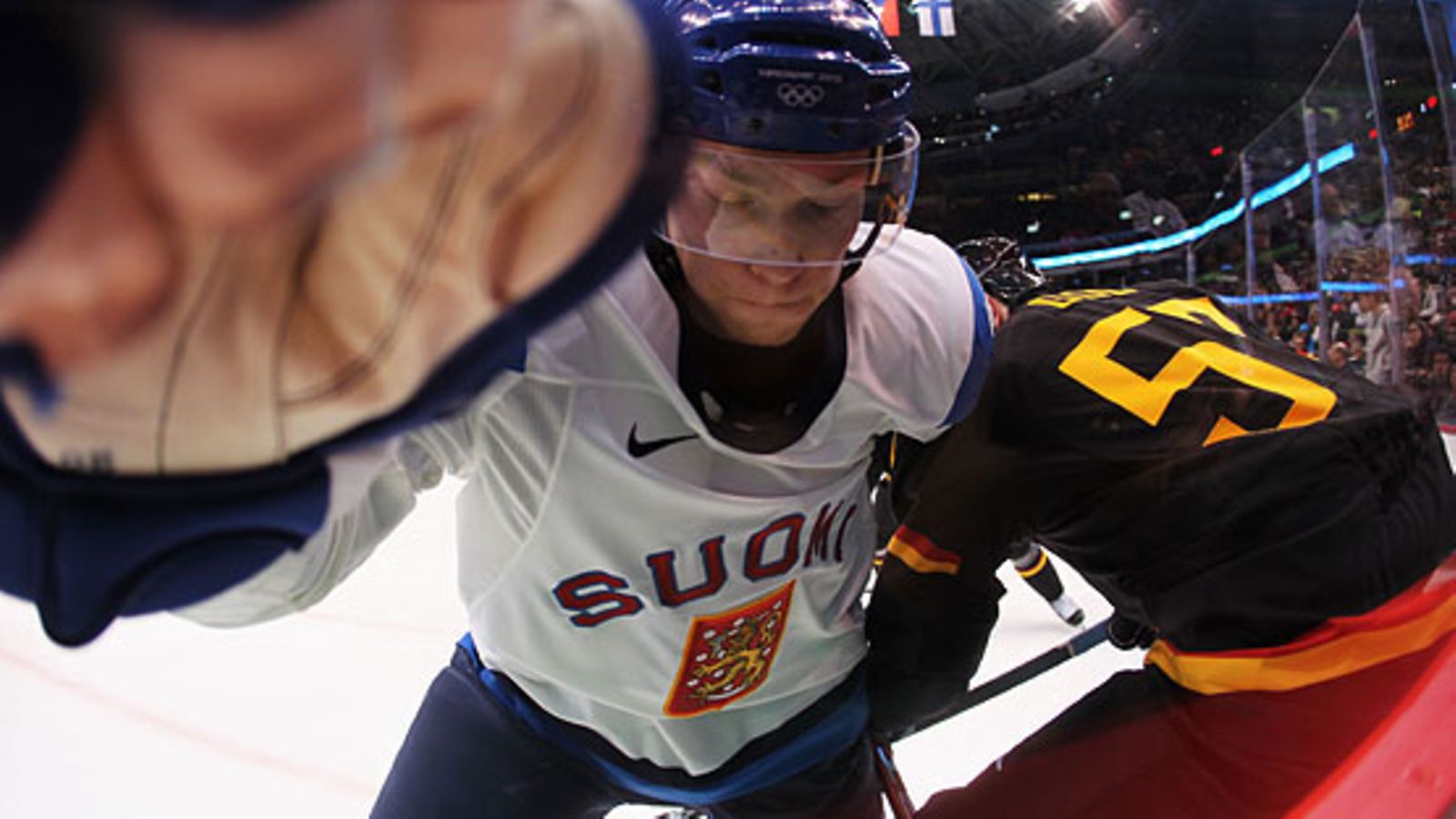 Antti Miettinen ja Marcel Goc (Kuva: Jamie Squire/Getty Images)