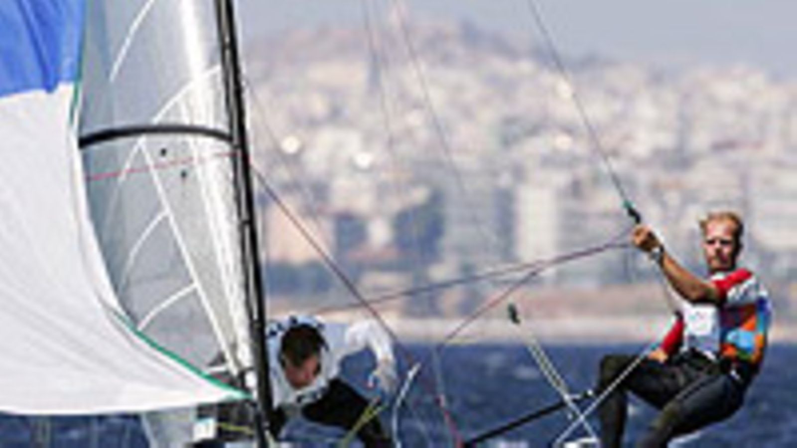 Thomas Johanson ja Jukka Piirainen, kuva: Ben Radford/Getty Images
