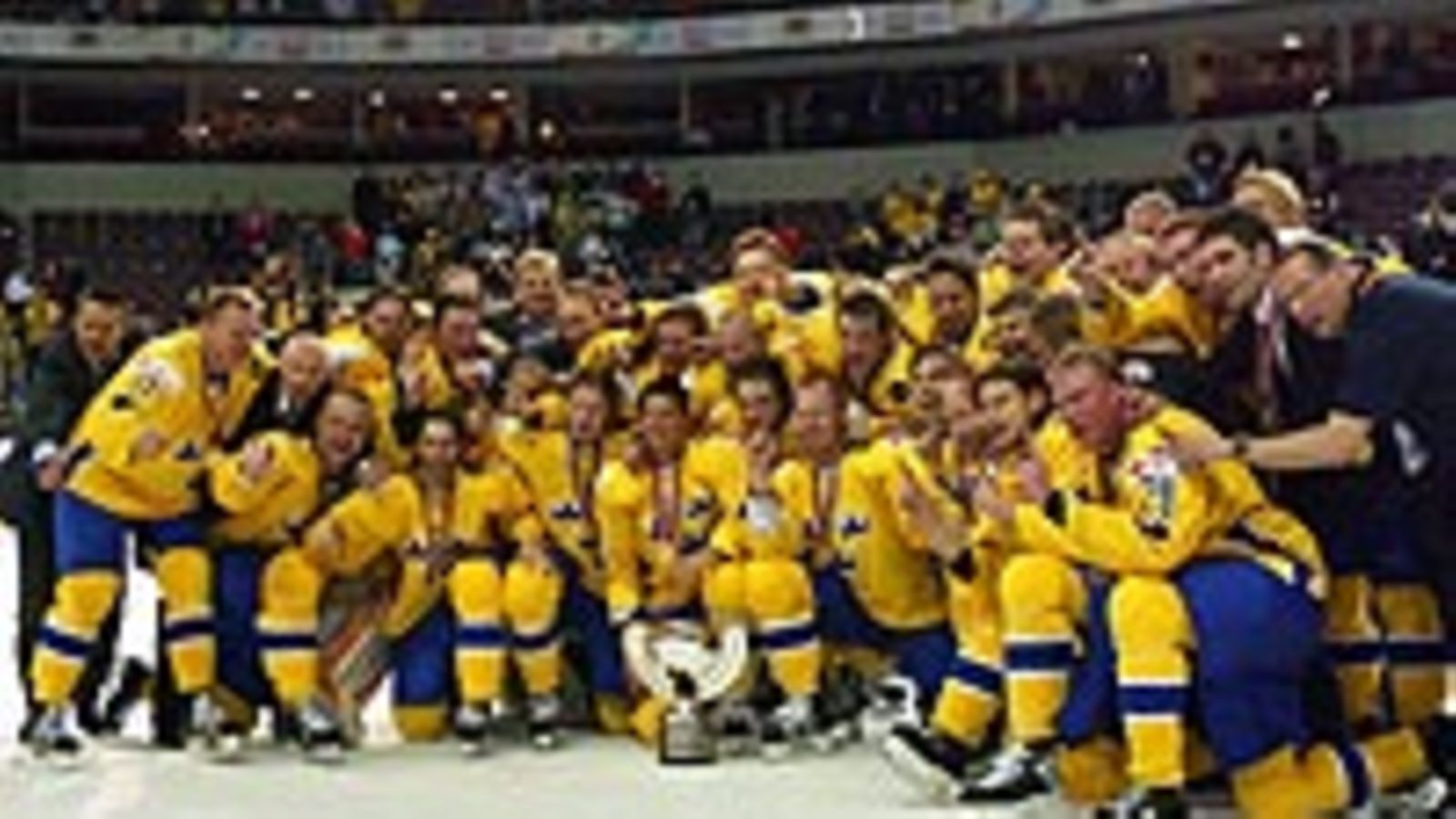 Ruotsin MM-joukkue, Photo: Doug Pensinger/Getty Images Sport
