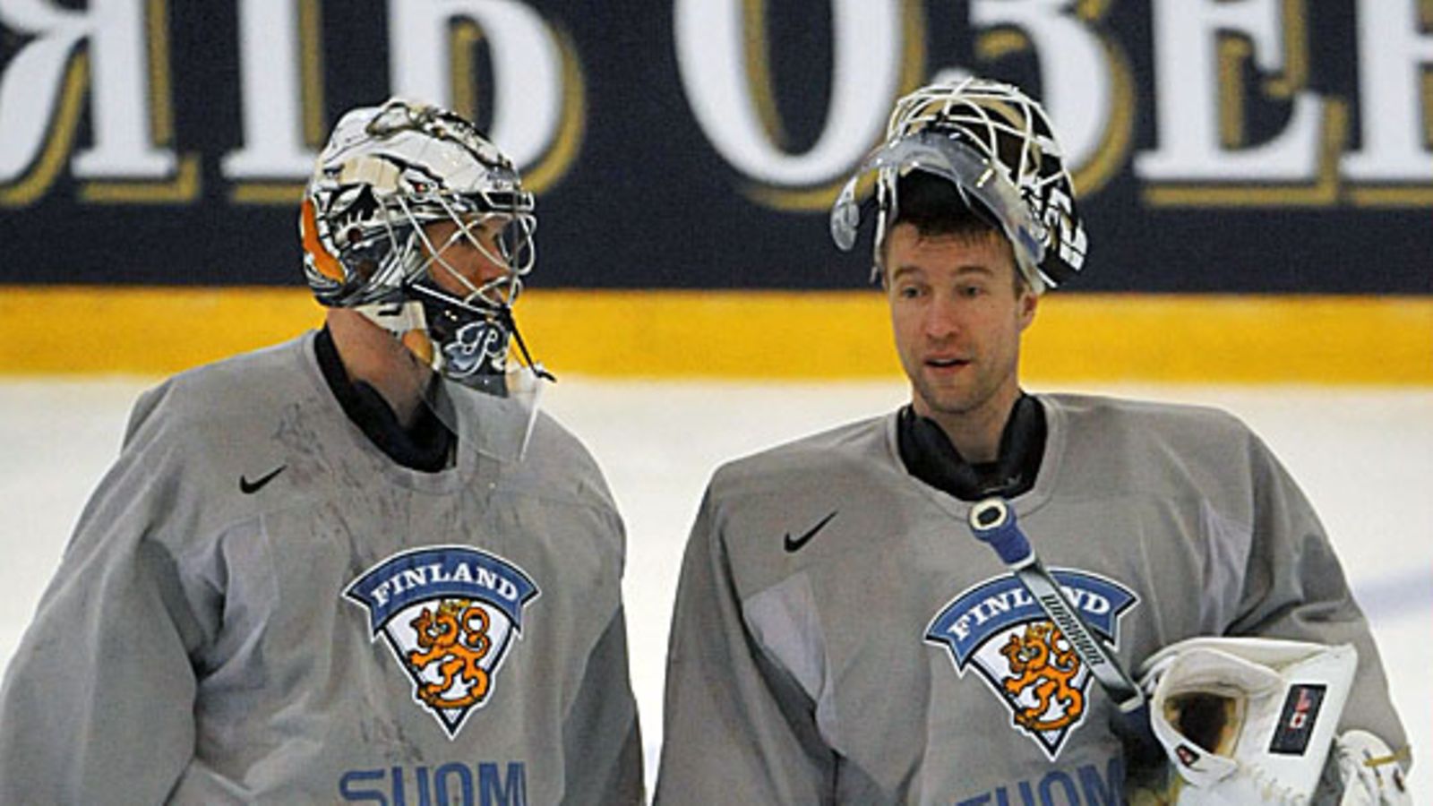 Pekka Rinne ja Petri Vehanen. Kuva: Vesa Moilanen/LEHTIKUVA.
