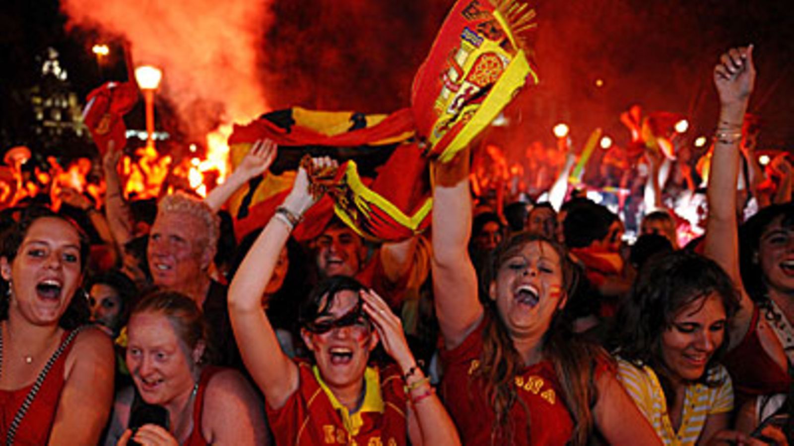 Madridissa juhlitaan mestaruutta, kuva: Denis Doyle/Getty Images