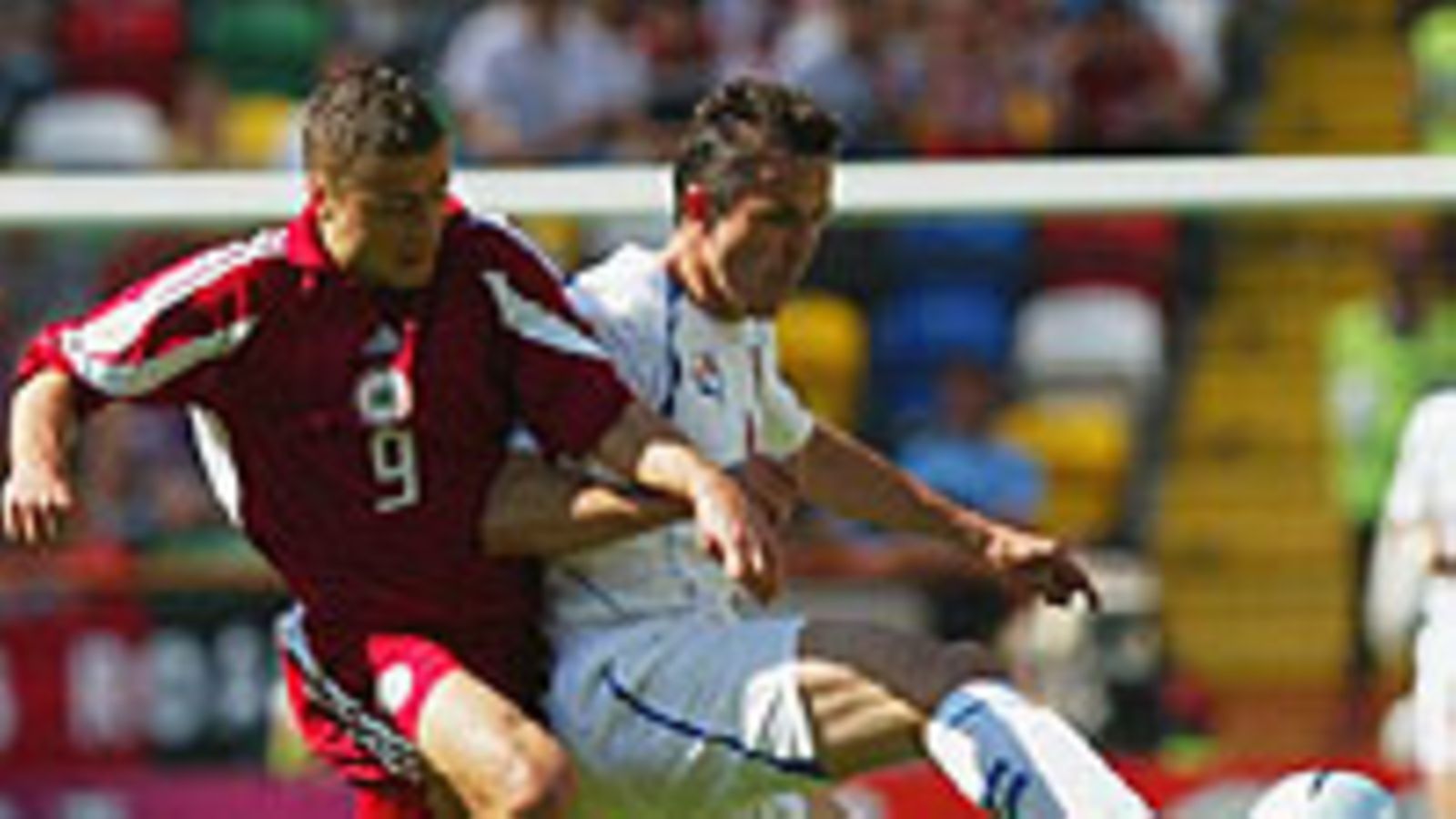 Marius Verpakovskis ja Tomas Galasek, kuva: Ben Radford/Getty Images