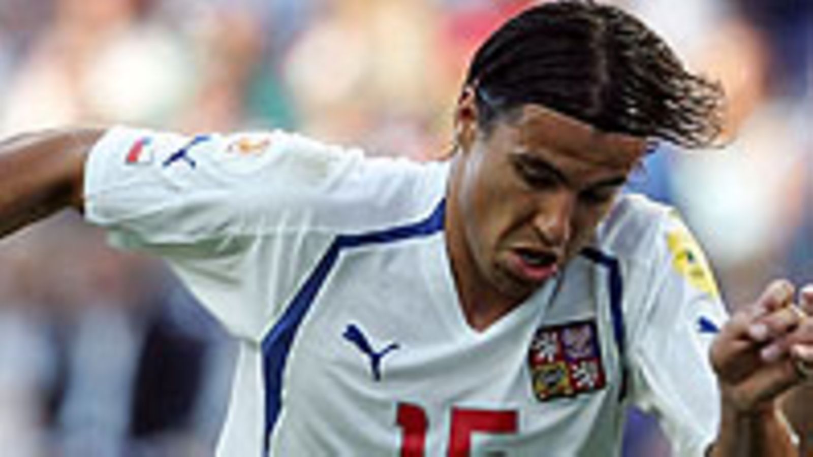 Milan Baros, photo: Laurence Griffiths