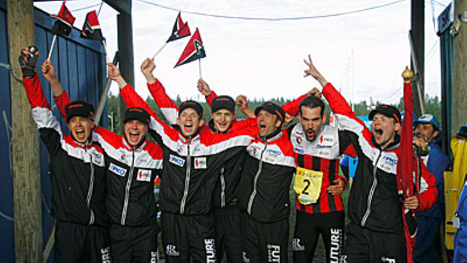 Kalevan Rasti voitti Jukolan viestin 2007, kuva: Mikko Stig / Lehtikuva