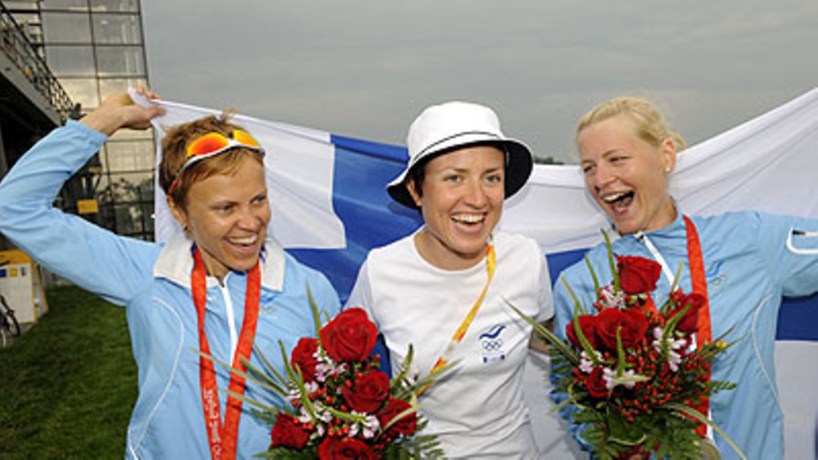 Minna Nieminen, Ilona hiltunen ja Sanna Stén. Kuva: Heikki Saukkomaa/LEHTIKUVA.