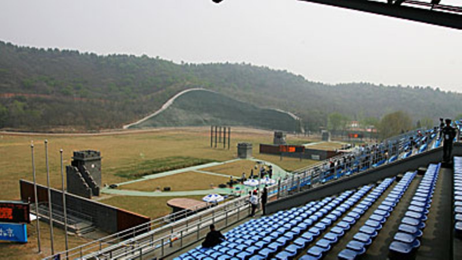 Pekingin ampumastadion. Kuva: Guang Niu/GETTY.