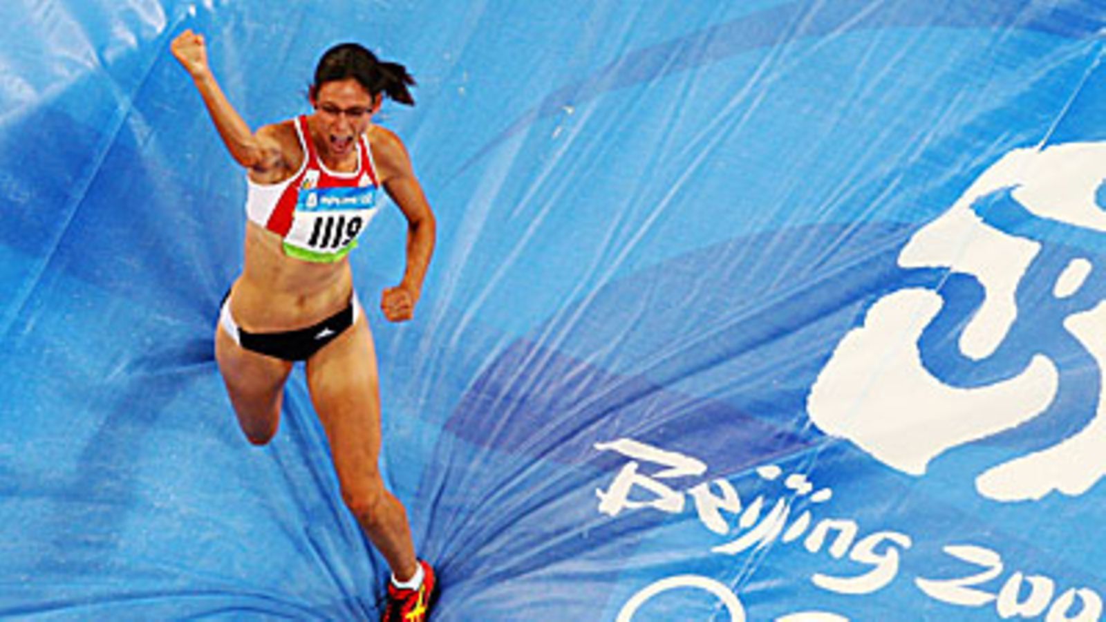 Tia Hellebaut. Kuva: Paul Gilham/GETTY.