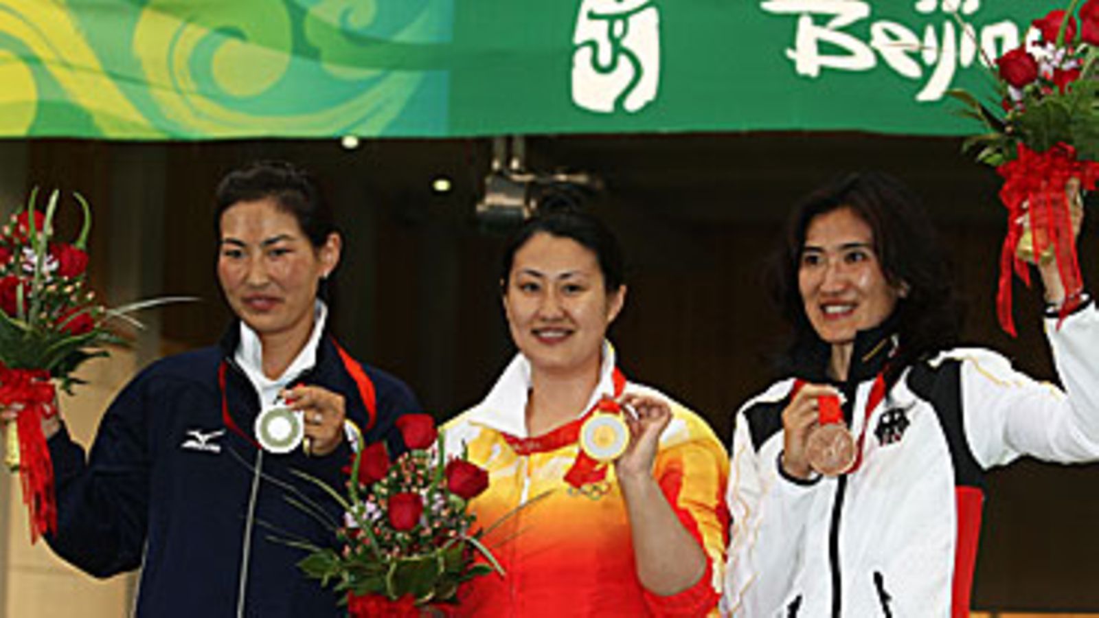 Chen Ying; Munkhbayar Dorjsuren; Gundegmaa Otryad, kuva: Quinn Rooney / Getty
