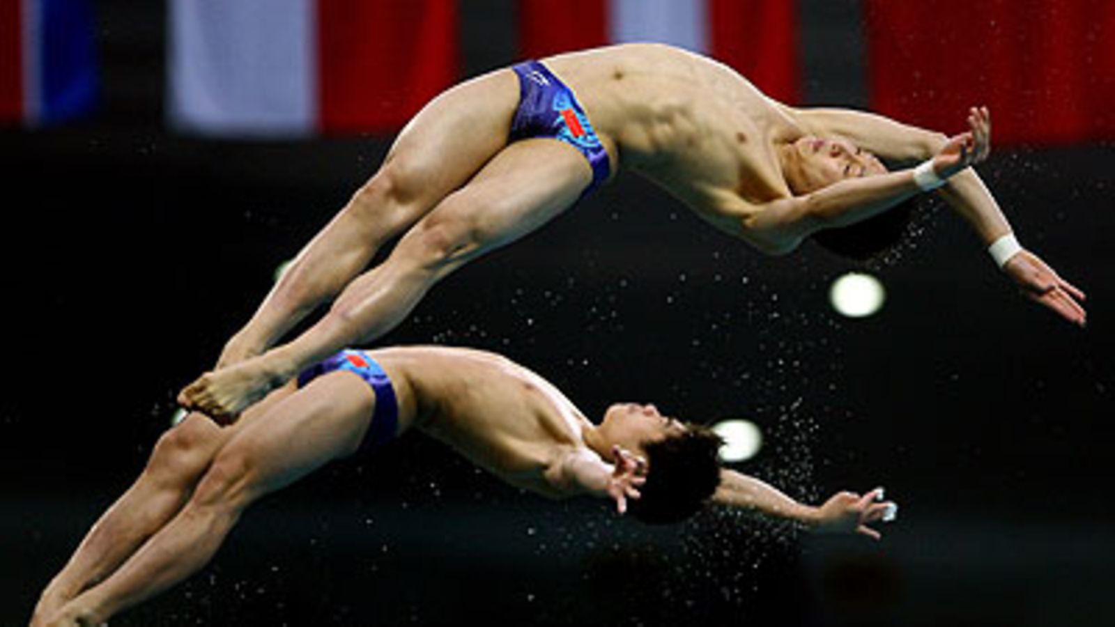 Lin Yue ja Huo Liang. Kuva: Adam Pretty/GETTY.