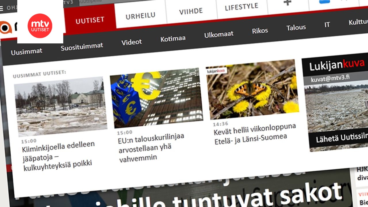 MTV3 fi Saa Uuden Ilmeen MTV Uutiset