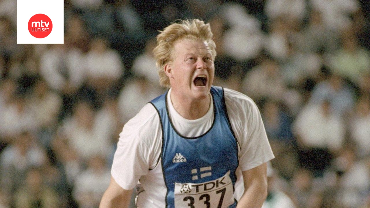 Kimmo Räty Rädyn ME-heitto päätti edelliset keihäsinnovoinnit | MTV Uutiset