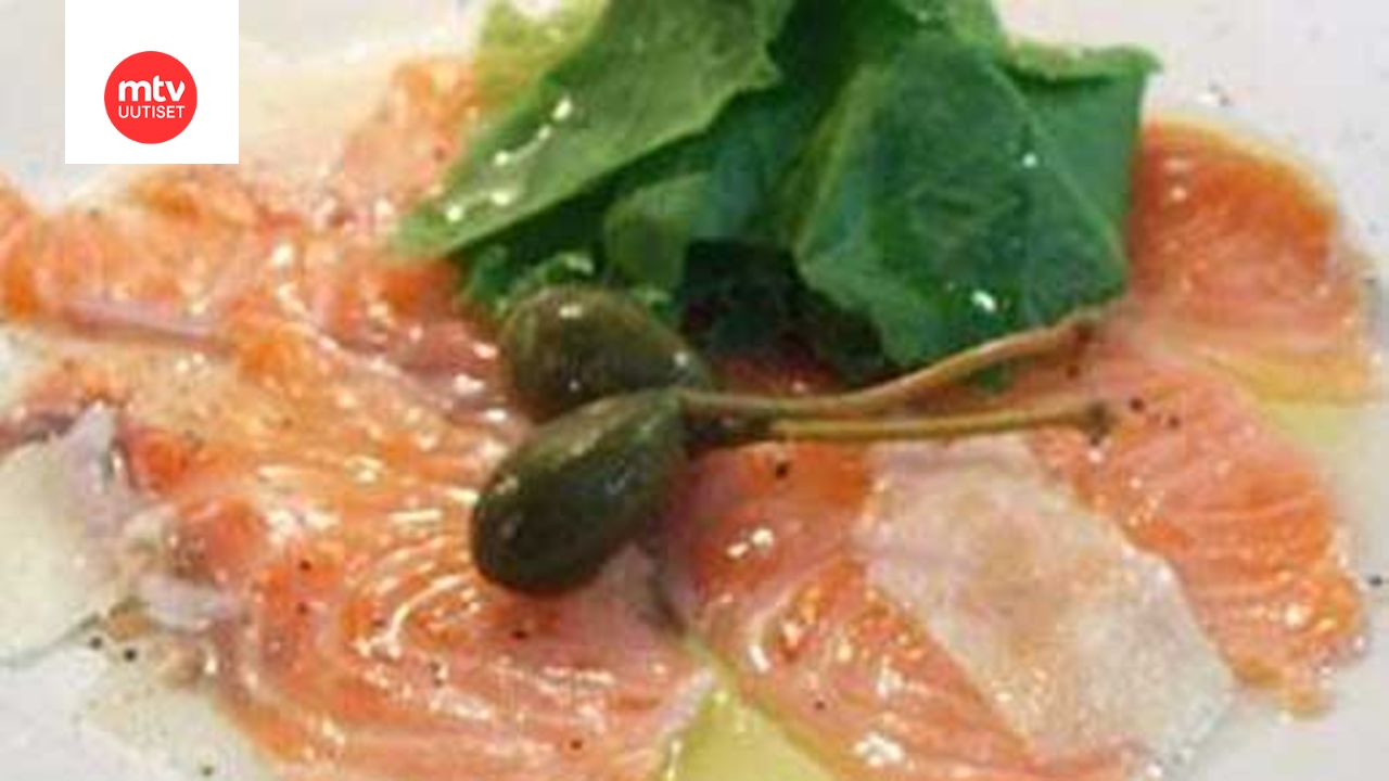Lohta carpaccio