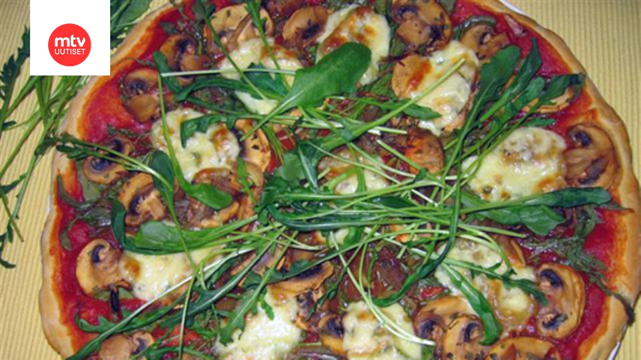 Kevyt mozzarellapizza
