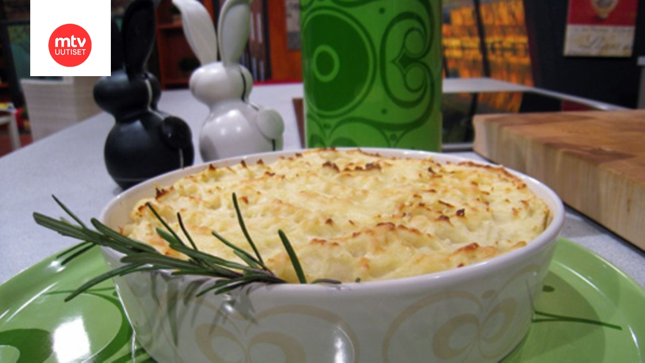 Sheperd´s pie jauhelihasta