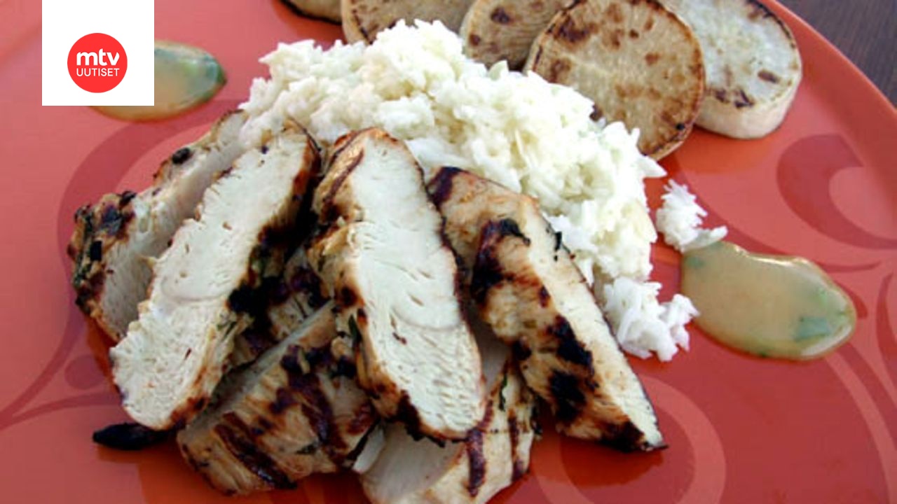 Grillattua kalkkunan sisäfileetä