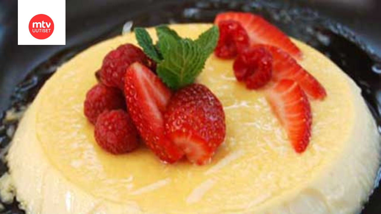 Vaniljainen crème caramel
