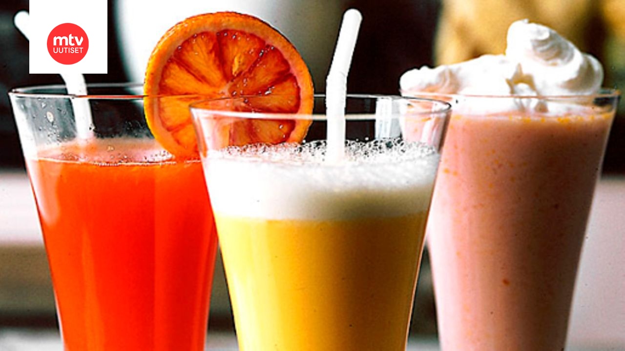 Alkoholittomat appelsiinidrinkit