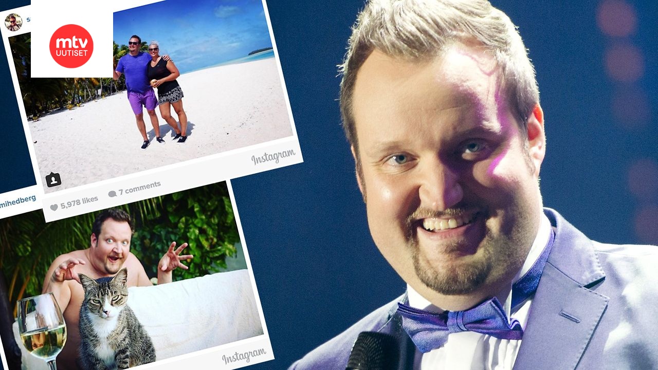 Sami Hedberg Ja Ilona Vaimo Lemmenlomalla Söpöjä Yhteiskuvia