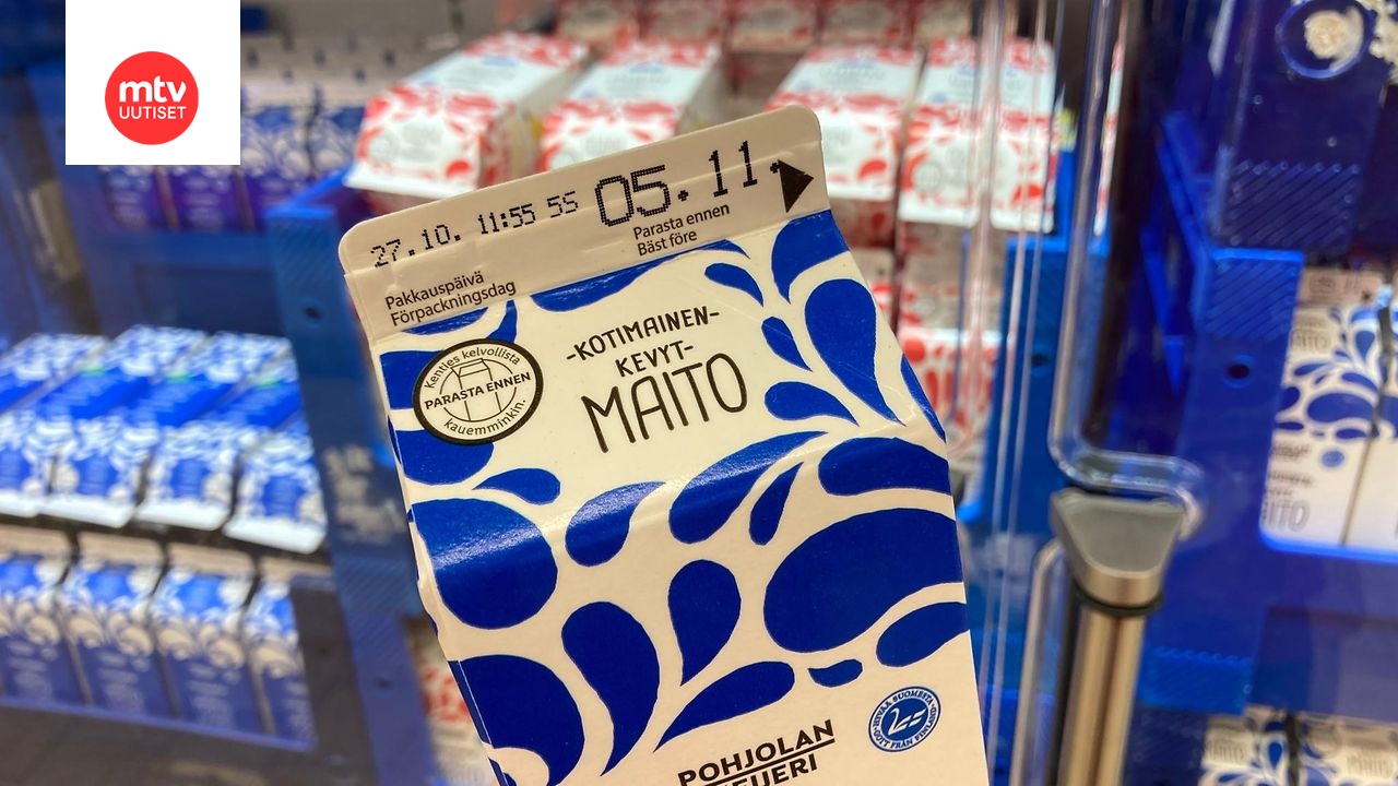 Lidl lisäsi maito- ja piimäpurkkeihin 